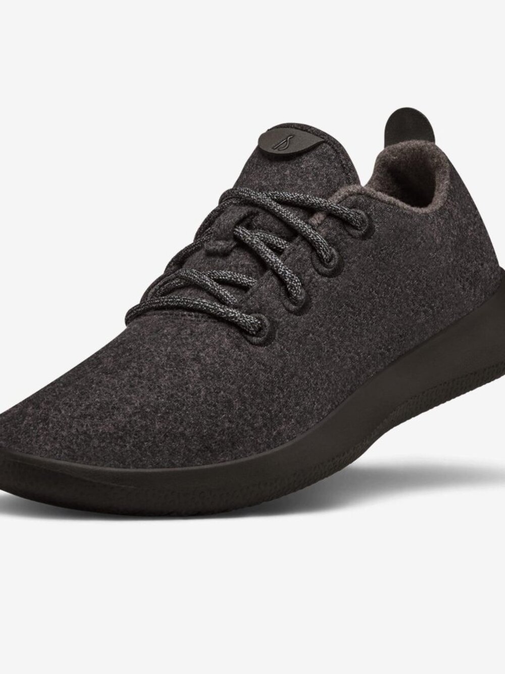 Allbirds Women's Wool Runner — Natural Black- barely worn